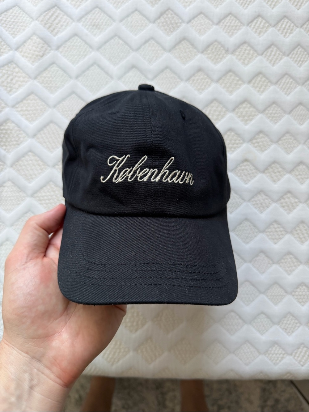 Kobenhavn (Copenhagen) High Snobiety Black Baseball Dad Hat